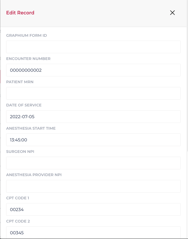 Matching Case Data with Billing Codes